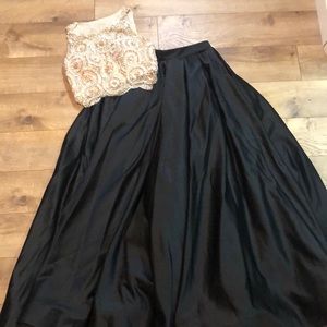 Two Piece Prom Dress